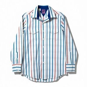 4/$20 Roper Striped Extra Long Tail Shirt